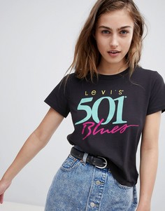 Футболка с принтом Levis Extra 501 - Черный Levis®