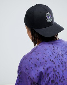 Бейсболка с зигзагом Mitchell & Ness эксклюзивно для ASOS - Черный