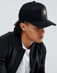 Бейсболка с логотипом команды Toronto Raptors Mitchell & Ness Luxe 110 - Черный