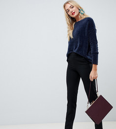 Брюки-сигареты с полосой по бокам Vero Moda Tall - Черный