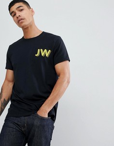 Черная футболка с логотипом Jack Wills Archibold JW - Черный
