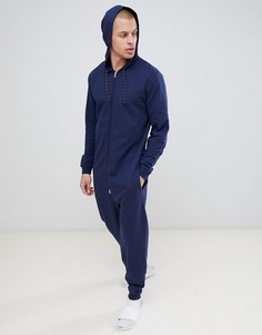 Темно-синий комбинезон ASOS DESIGN - Черный