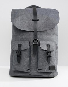 Темно-серый рюкзак с принтом Spiral - Серый