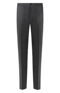 Шерстяные брюки прямого кроя Z Zegna