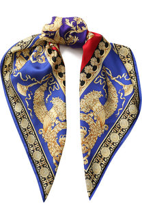 Шелковый платок с принтом Versace