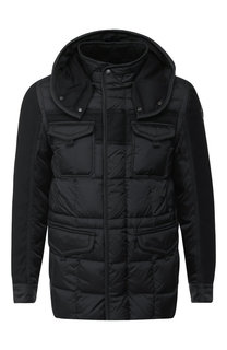 Пуховая куртка Jacob на молнии с капюшоном Moncler
