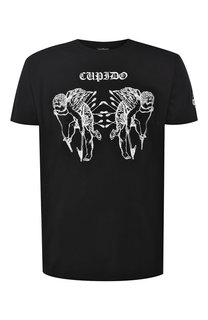 Хлопковая футболка с принтом Marcelo Burlon
