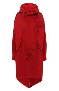 Хлопковое пальто с капюшоном Isabel Marant Etoile