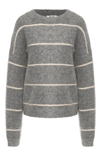 Пуловер в полоску со спущенным рукавом Acne Studios