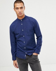 Рубашка с воротником на пуговицах Jack and Jones Premium - Темно-синий