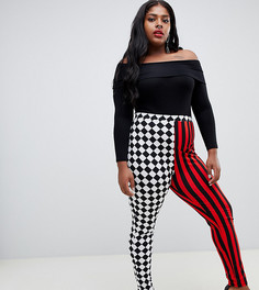 Леггинсы ASOS DESIGN Curve - Мульти