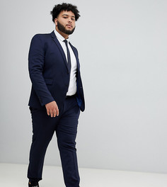 Темно-синие брюки скинни Burton Menswear Big & Tall - Темно-синий