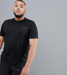 Черная футболка ASOS 4505 Plus - Черный
