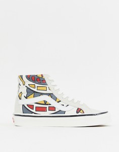 Кроссовки с принтом Vans Anaheim Sk8-Hi - Мульти