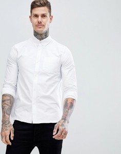 Белая оксфордская рубашка Fred Perry Reissues - Белый