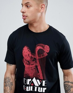 Футболка Diesel T-Just-X3 brave culture - Черный