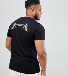 Футболка с принтом ASOS DESIGN Plus - Черный