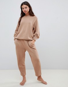 Джоггеры заниженного кроя ASOS DESIGN premium lounge - Рыжий