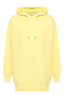 Удлиненное хлопковое худи Acne Studios