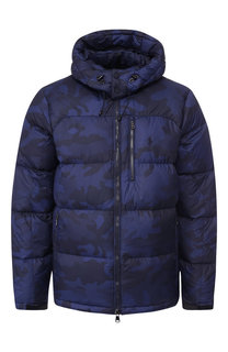 Стеганый пуховик на молнии с капюшоном Polo Ralph Lauren