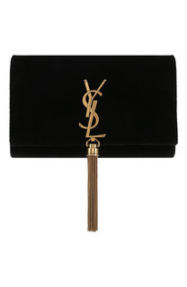 Сумка Monogram Kate small из бархата Saint Laurent
