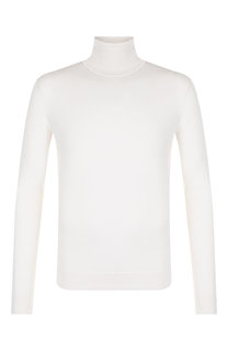 Водолазка из смеси шелка и кашемира Zegna Couture