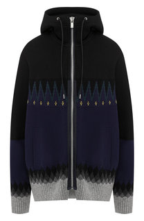 Хлопковый кардиган с капюшоном Sacai