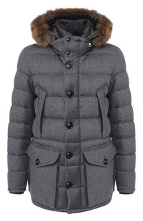Пуховая куртка Rethe на молнии с капюшоном Moncler