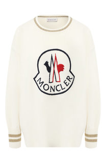 Пуловер из смеси шерсти и кашемира Moncler
