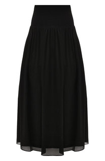 Однотонная юбка с эластичным поясом DKNY