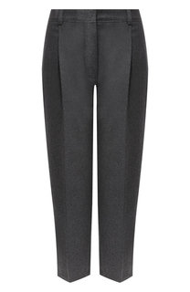 Укороченные брюки из смеси шерсти и кашемира со стрелками Acne Studios