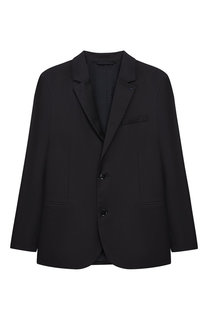 Шерстяной пиджак на двух пуговицах Emporio Armani