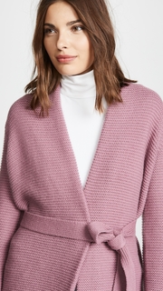 TSE Cashmere Chunky Cashmere Robe Cardigan with Belt