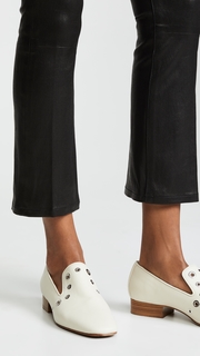 Joes Jeans The Cropped Bootcut Leather Pants