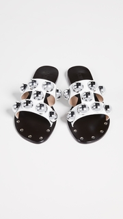 Schutz Benedita Studded Sandals