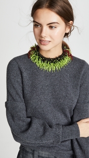 Toga Pulla Beads Knit Pullover