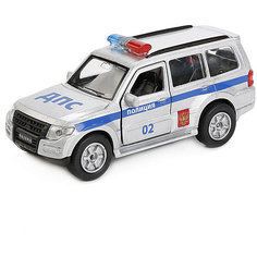 Машинка Технопарк "Mitsubishi Pajero" Полиция, 12 см