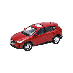 Коллекционная машинка Welly "Mazda CX-5", 1:34-39, красная