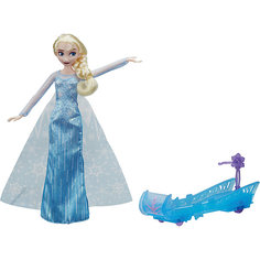 Кукла Disney Princess "Холодное сердце" Эльза и ледяные санки, 28 см Hasbro