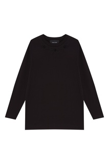 Черный джемпер с отделкой Simone Rocha