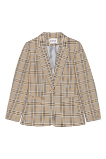 Приталенный жакет в клетку Claudie Pierlot