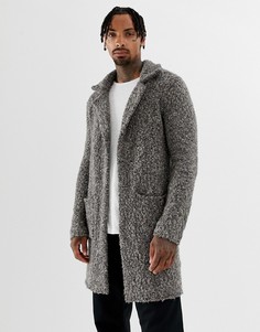 Серая куртка из плотной фактурной ткани ASOS DESIGN - Серый