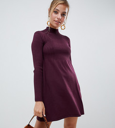 Свободное трикотажное платье Vero Moda Petite - Красный