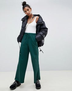 Базовые джоггеры с широкими штанинами ASOS DESIGN - Зеленый