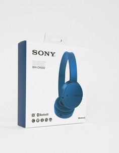 Синие беспроводные наушники Sony WHCH500 - Синий