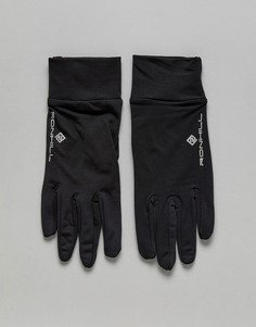Черные перчатки для бега Ronhill RH-000873 - Черный