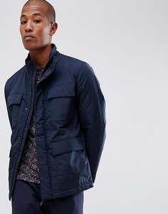Куртка с утеплителем Thinsulate и карманом для гаджетов Selected Homme - Темно-синий