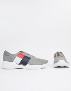 Серые легкие кроссовки для бега Tommy Hilfiger - Серый