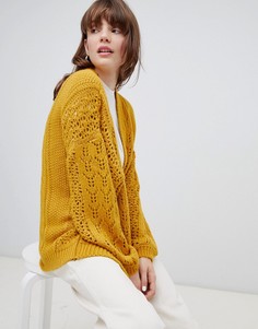 Свободный кардиган ASOS DESIGN - Желтый