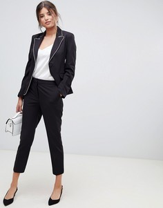 Брюки-сигареты с кантом Millie Mackintosh - Черный